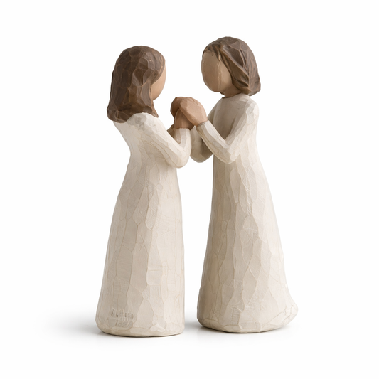 Sisters by Heart figurine as a chosen family and friendship keepsake gift