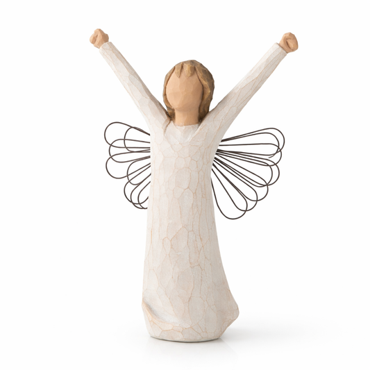 Courage Angel figurine as a strength and encouragement keepsake gift