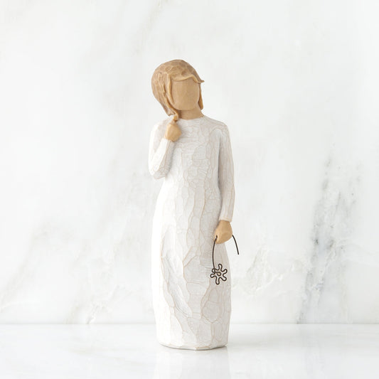 Remember figurine as a memorial and missing you keepsake gift