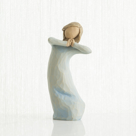 Journey figurine as a new beginning and encouragement keepsake gift